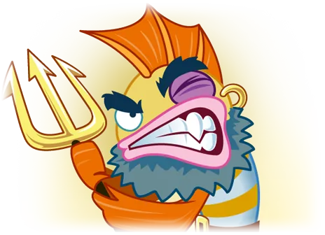 Scallywags-Avatar: Fisch mit Dreizack